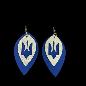 Slava Ukraine! Earrings fund raising for Ukrainian Refugees